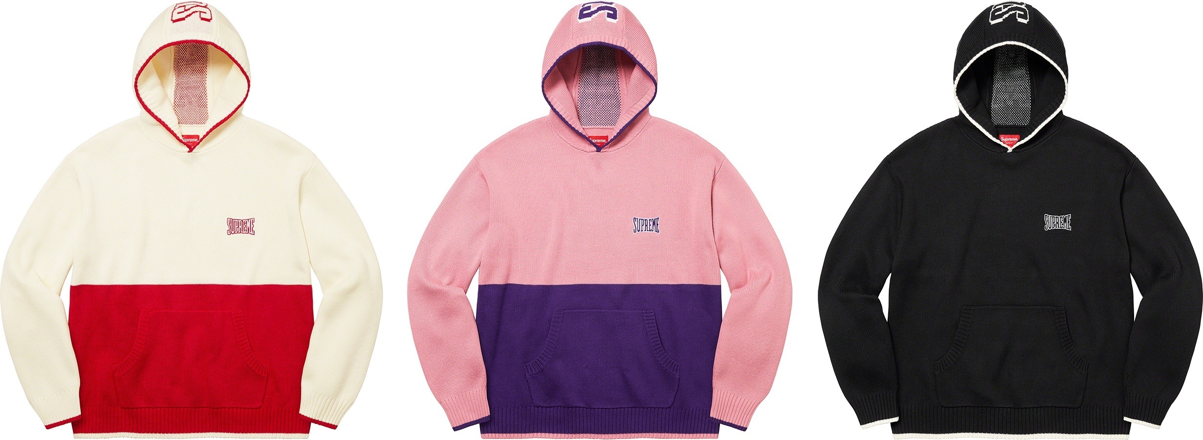 2-Tone Hooded Sweater